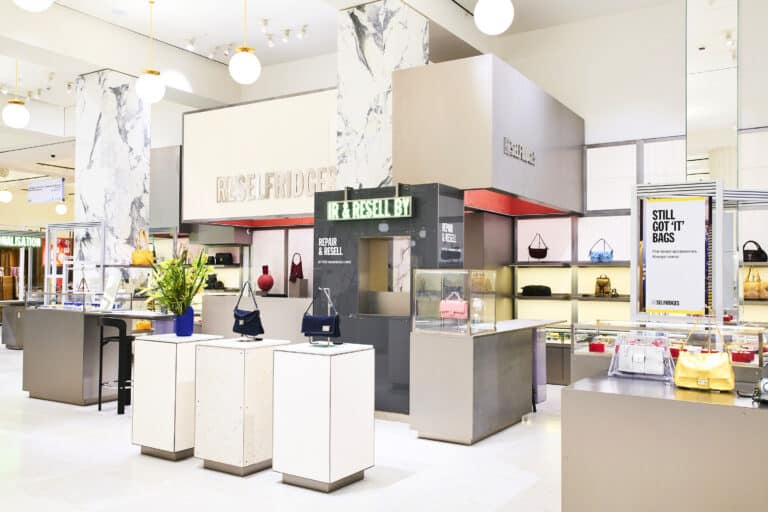Reselfridges retail space interior design