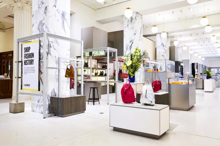 Reselfridges store interior design header