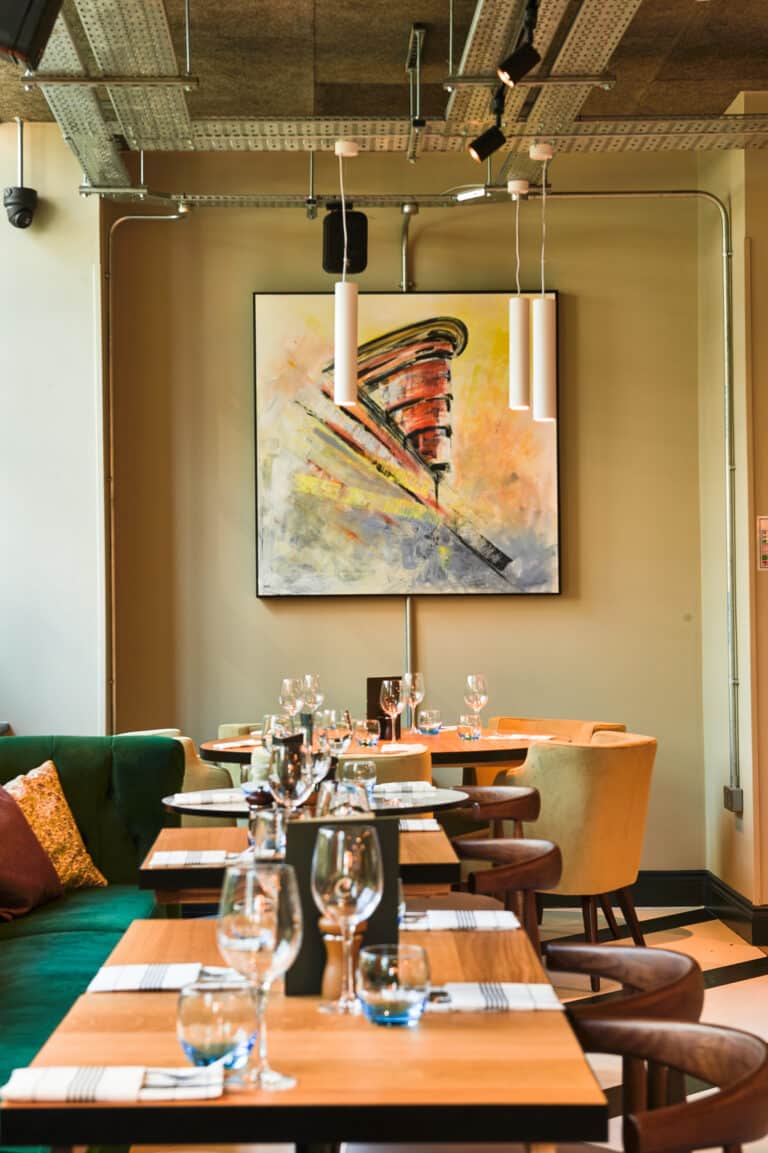 The Chamberlain Hotel dining space