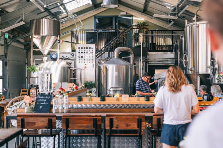 Titsey Brewery interior