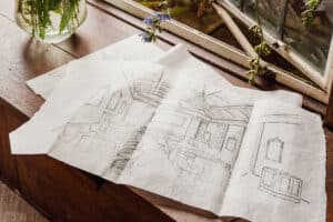 interior design drawing