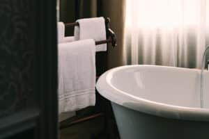 luxury bathroom details