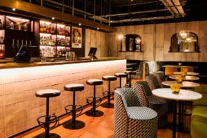 luxury hotel bar